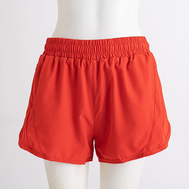 Toddle baby girls red summer yoga shorts preorder
