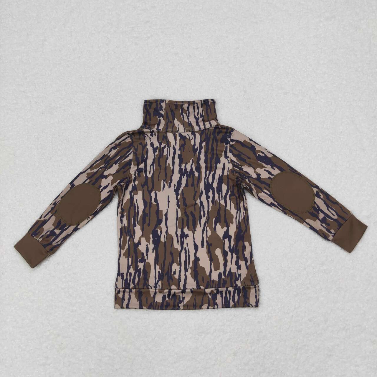 baby boy kids wholesale long sleeve camo pullover
