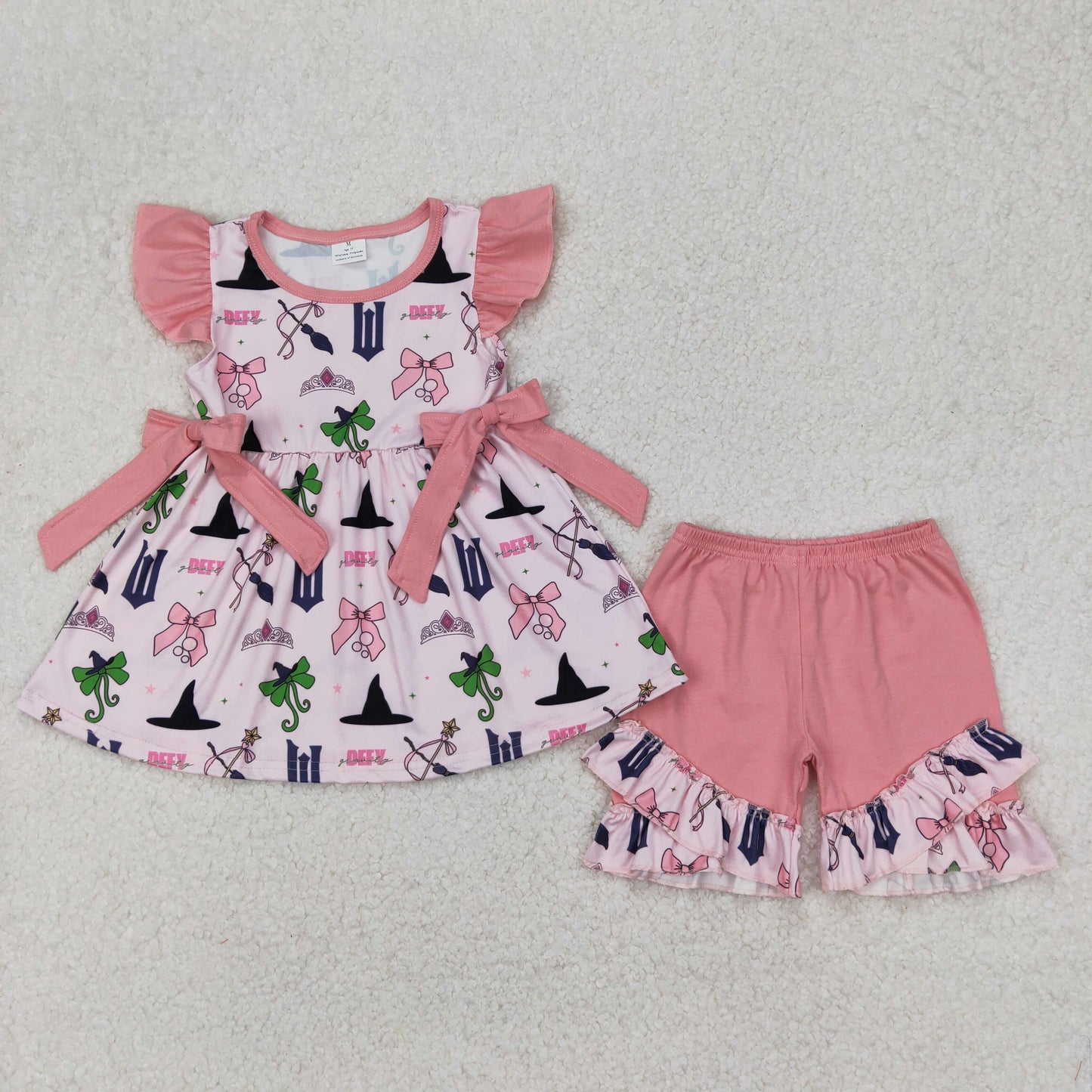 Toddle girls movie design summer outfit