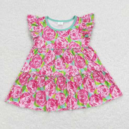 best sister floral boutique matching outfit sibling set