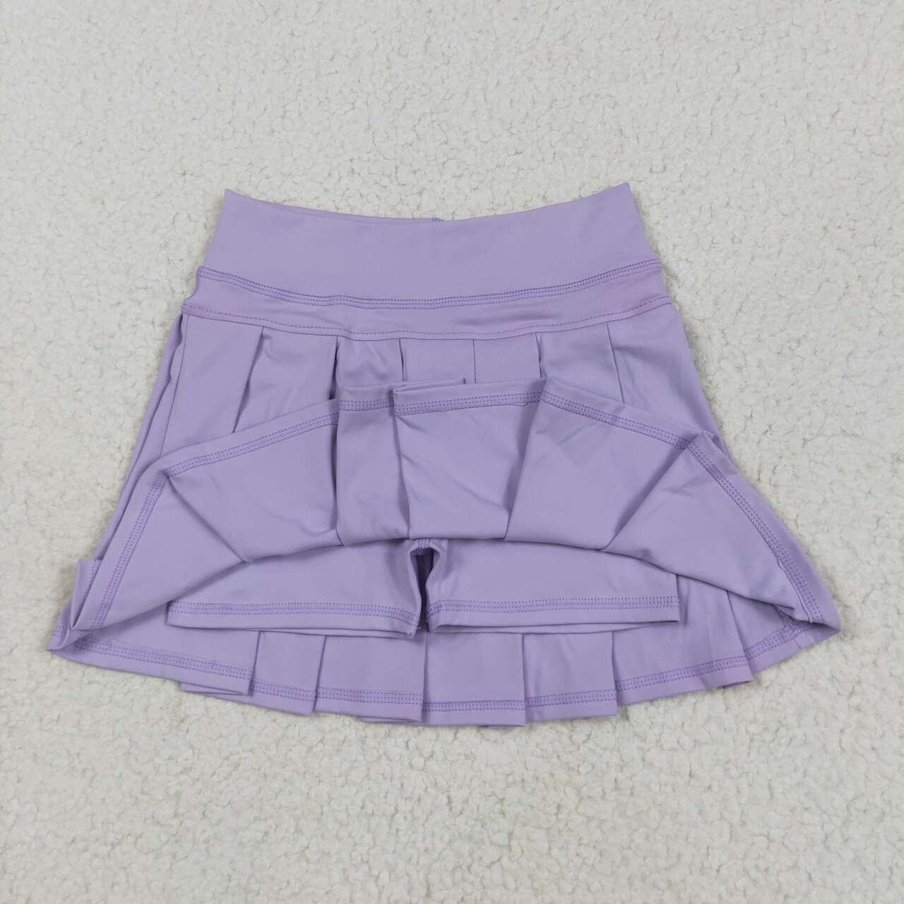 Toddle baby girls lavender yoga shorts skirt