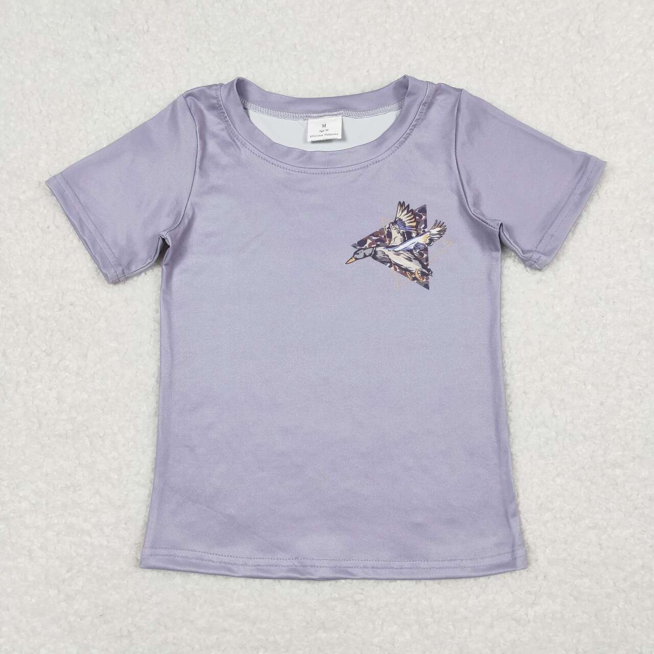 boy camo mallard duck shirt