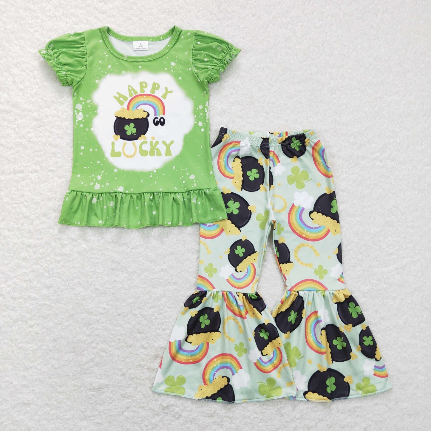 Happy Luck Saint Patrick's Day clothing set