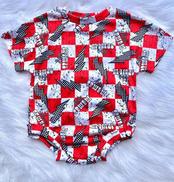 Toddle kids short sleeve boutique romper