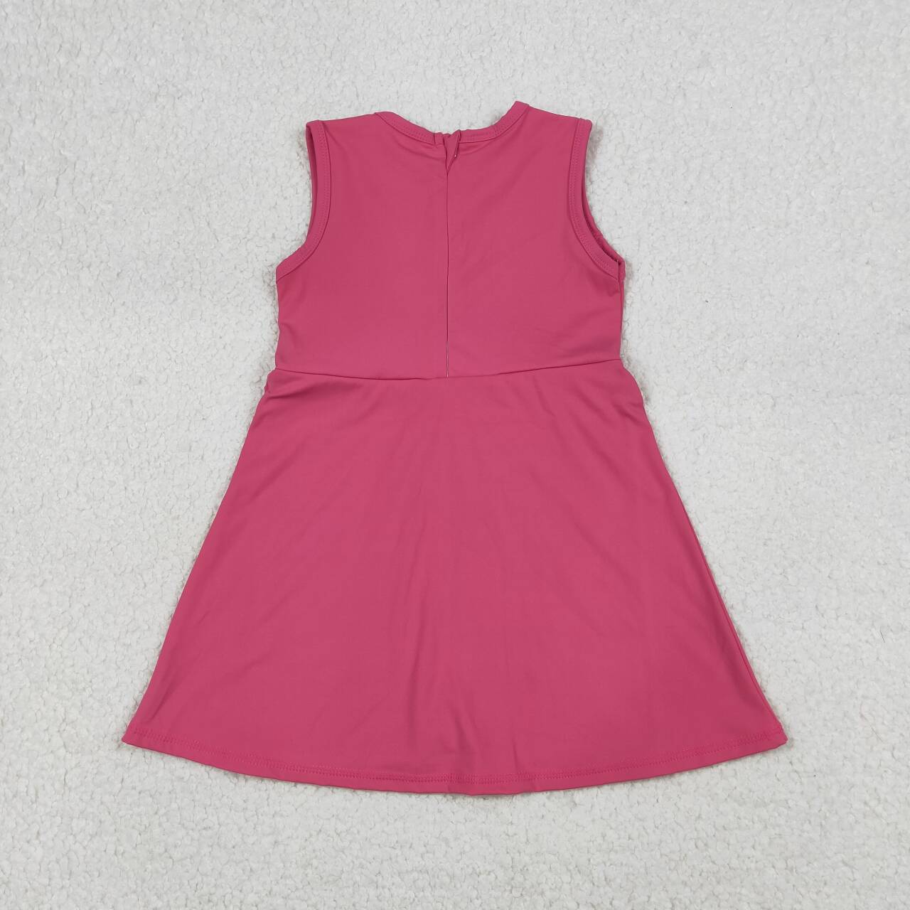 Toddle girls hot pink color yoga dress