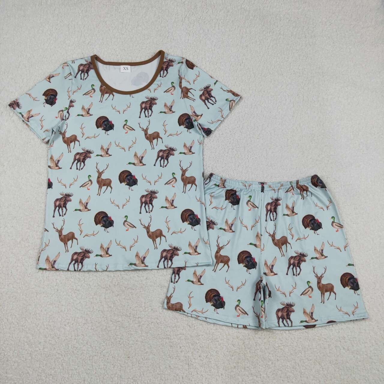 Adult Women camo deer duck hunting season summer outfit