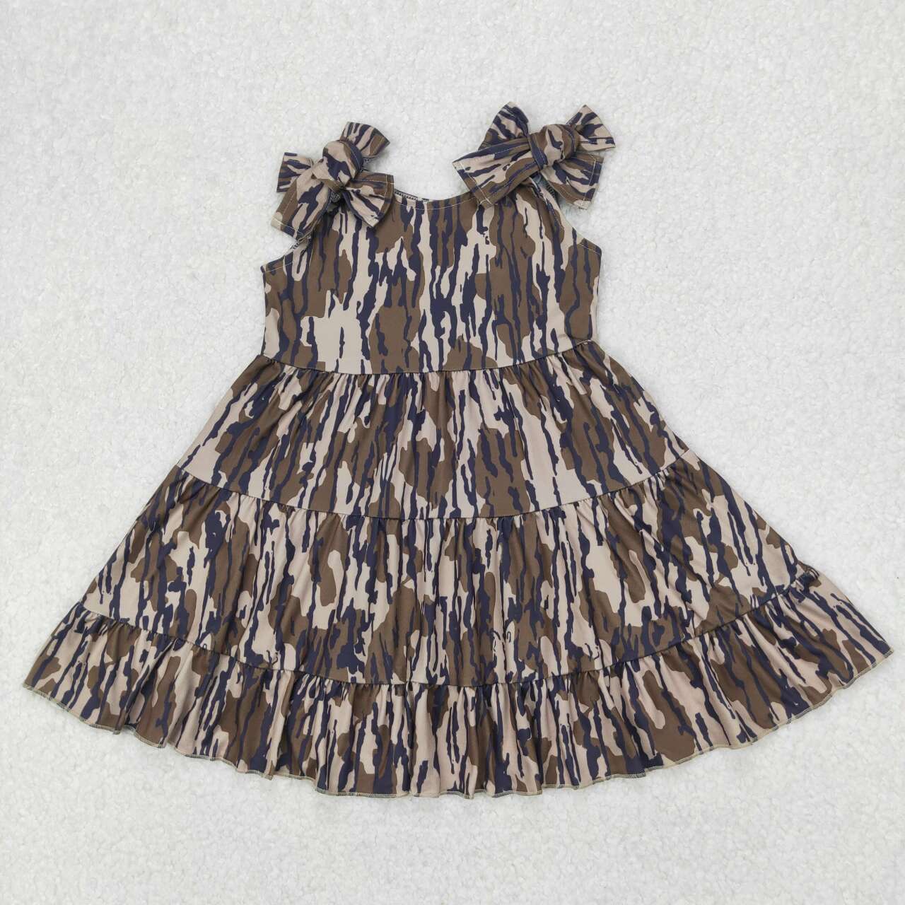 camouflage baby girls dress