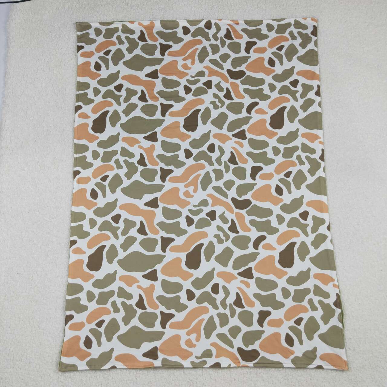 toddle kids camouflage soft blanket