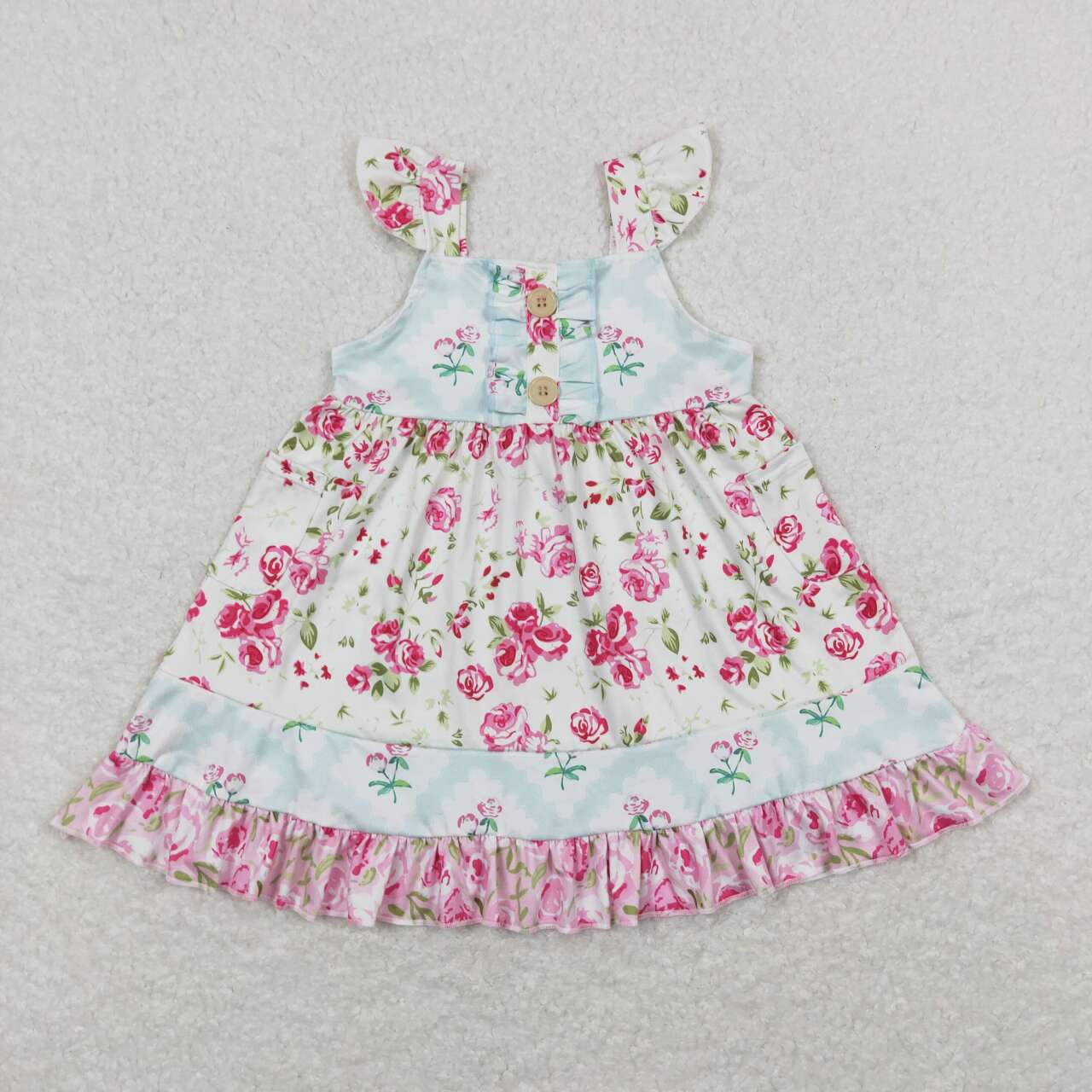 baby girls floral boutique dress