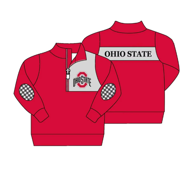 Kids custom team long sleeve pullover