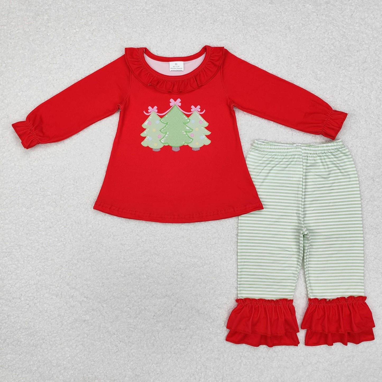Christmas tree tunic top matching pants fall winter clothes