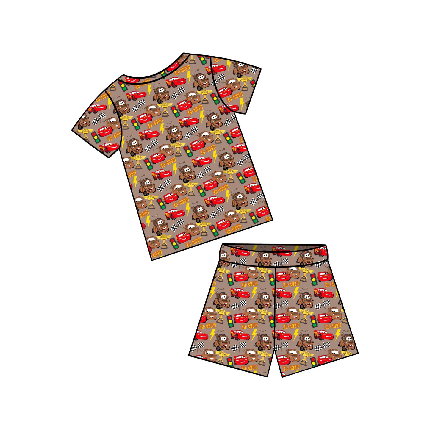 baby boy cartoon design outfit