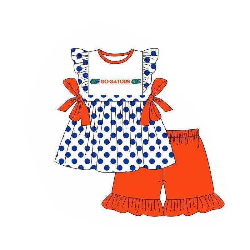 Toddle baby girls team design outfit