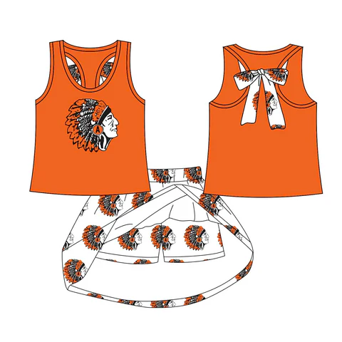 Baby girls custom team cheer outfit add shorts