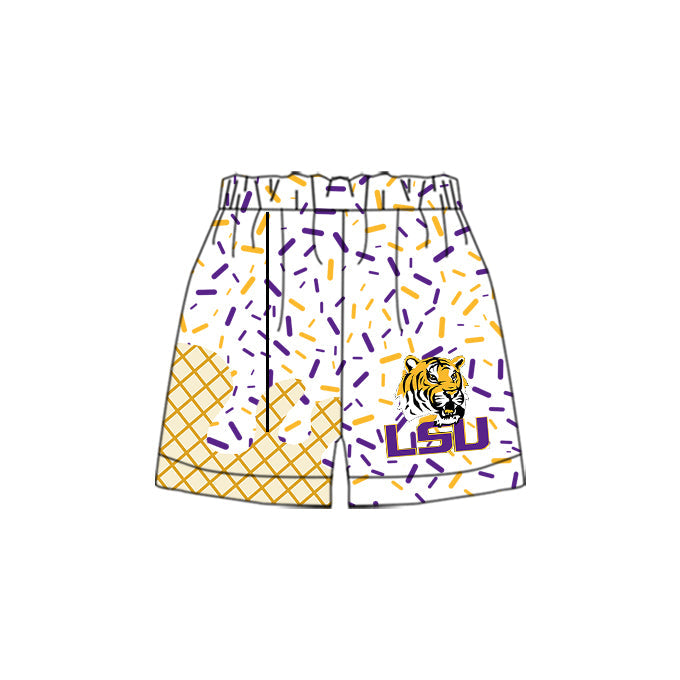 toddle baby boy college team summer shorts