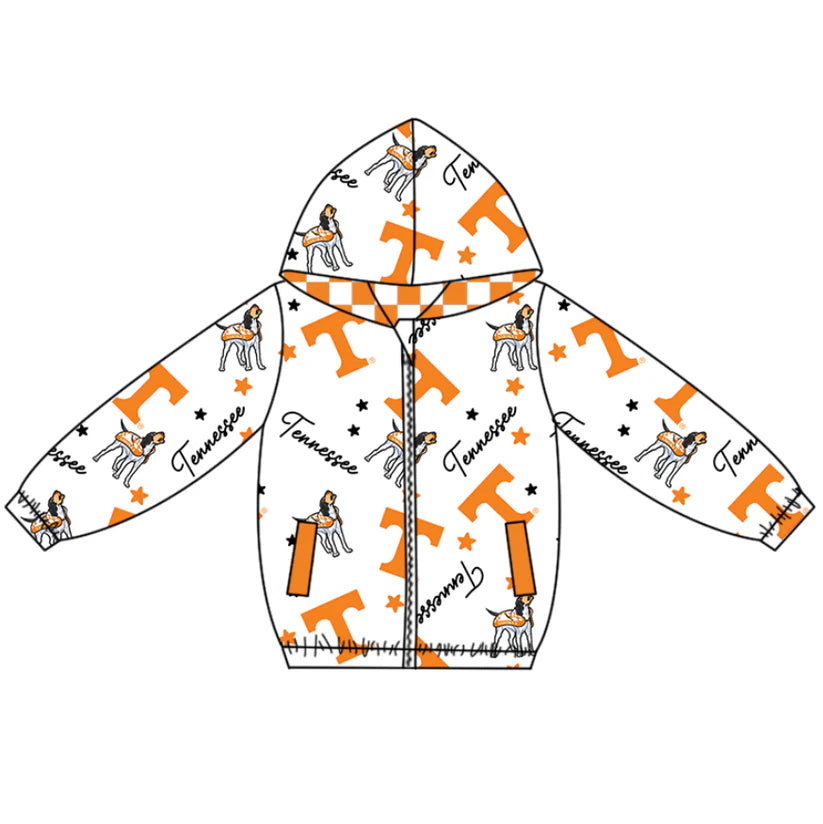 Kids baby baby long sleeve custom team hoodie top