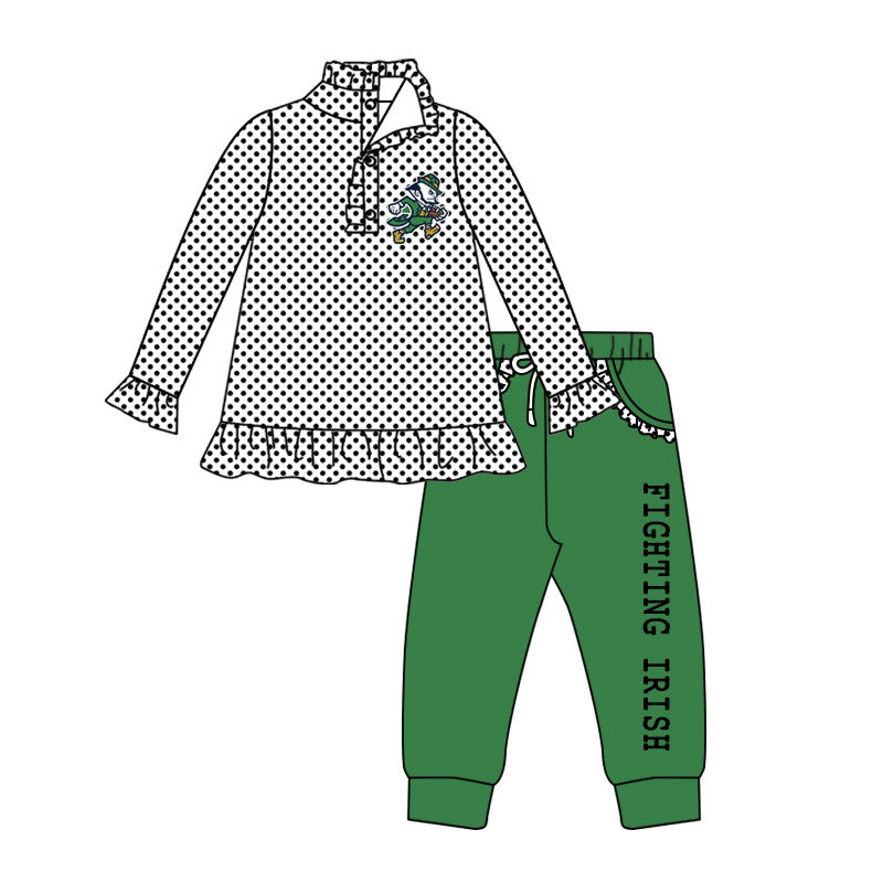 Baby girls custom team cheer outfit