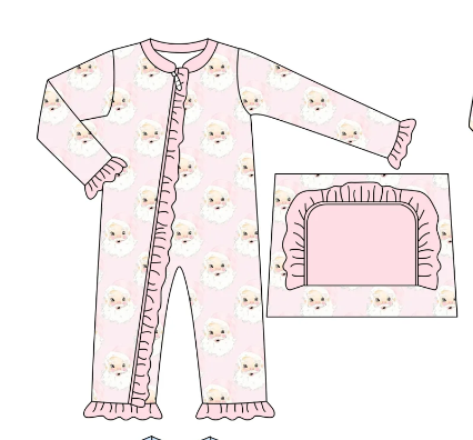 toddle baby girl Christmas romper
