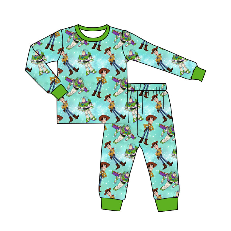 kids baby wholesale cartoon story long sleeve clothes