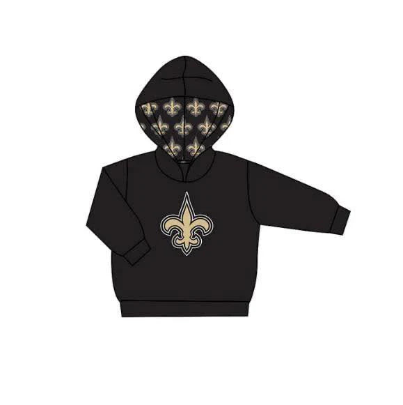 baby boy custom team design hoodie top