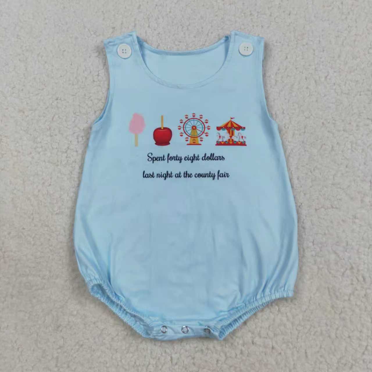 Baby boy county fair summer outfit