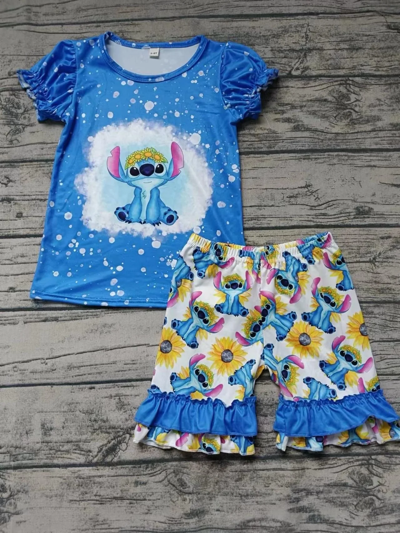baby girl cartoon outfit