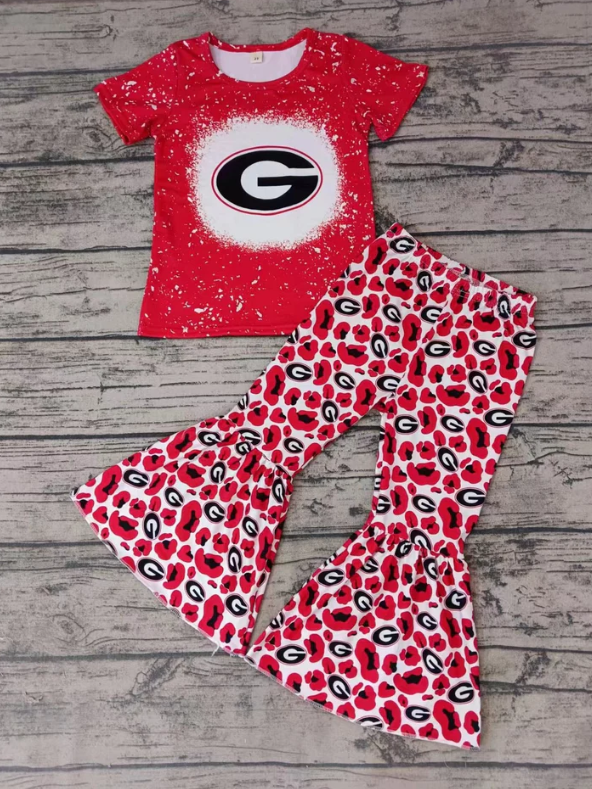 baby girl team design outfit