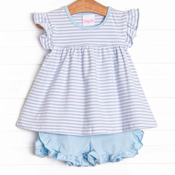 Toddle girls wholesale summer short set