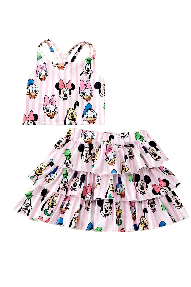Toddle baby girl cartoon design clothes