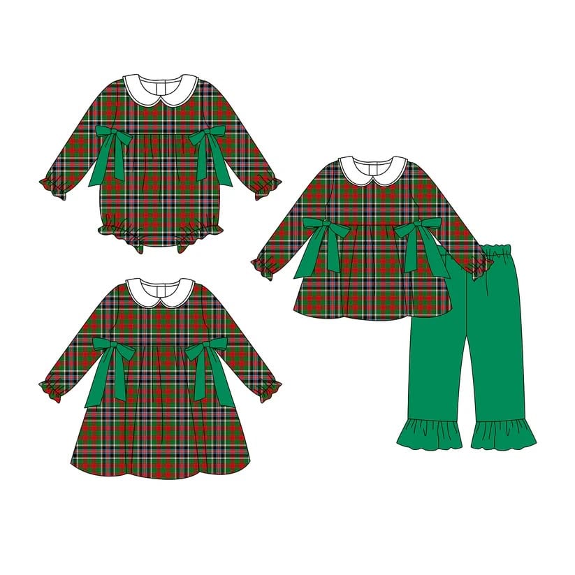 Toddle kids Christmas design matching outfit