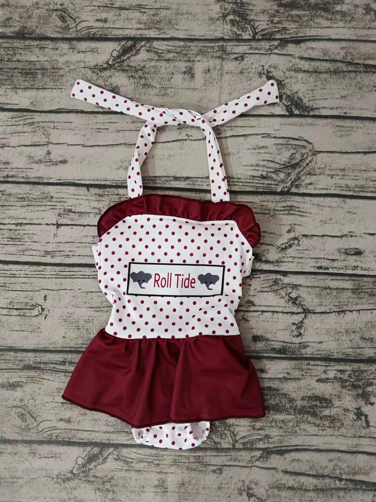 baby girls two pieces team design summer bathing suit