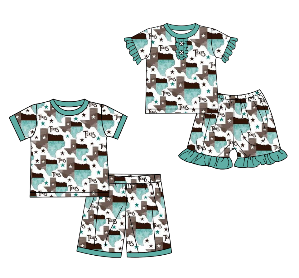 Sister brother custom team outfit