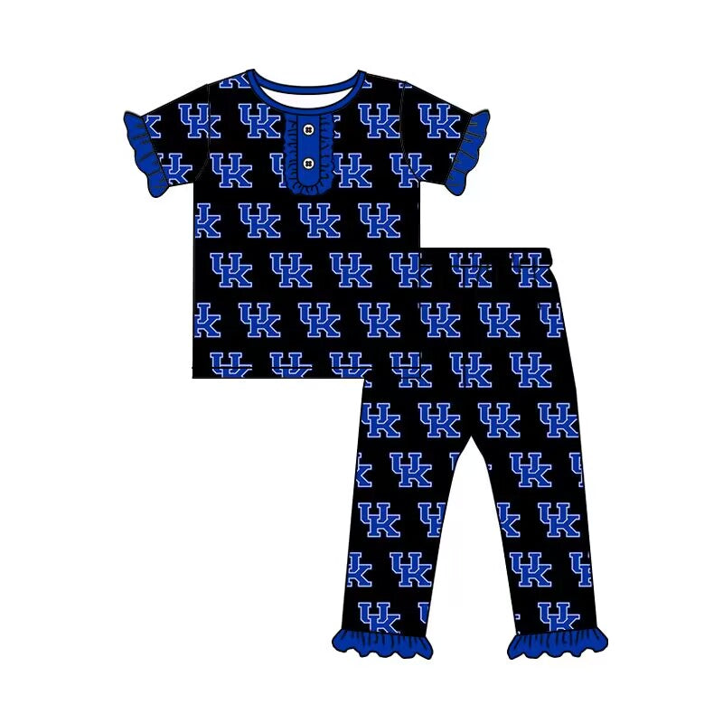 infant baby girl uk colleague team bell bottom outfit