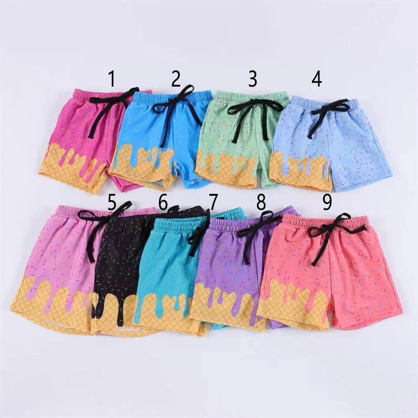 toddle baby custom summer shorts 1.2.3.4.5.6
