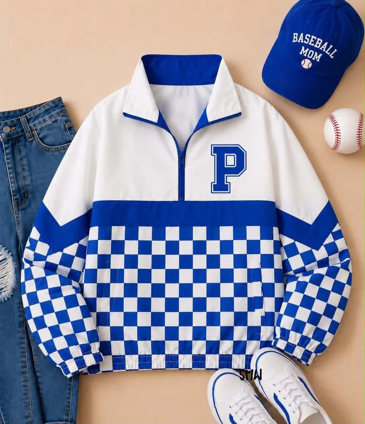 Kids team style long sleeve pullover top