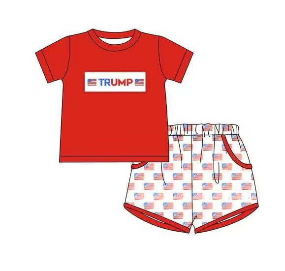 baby boy custom trum summer clothes