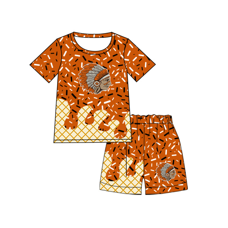 toddle boy short sleeve custom team outfit