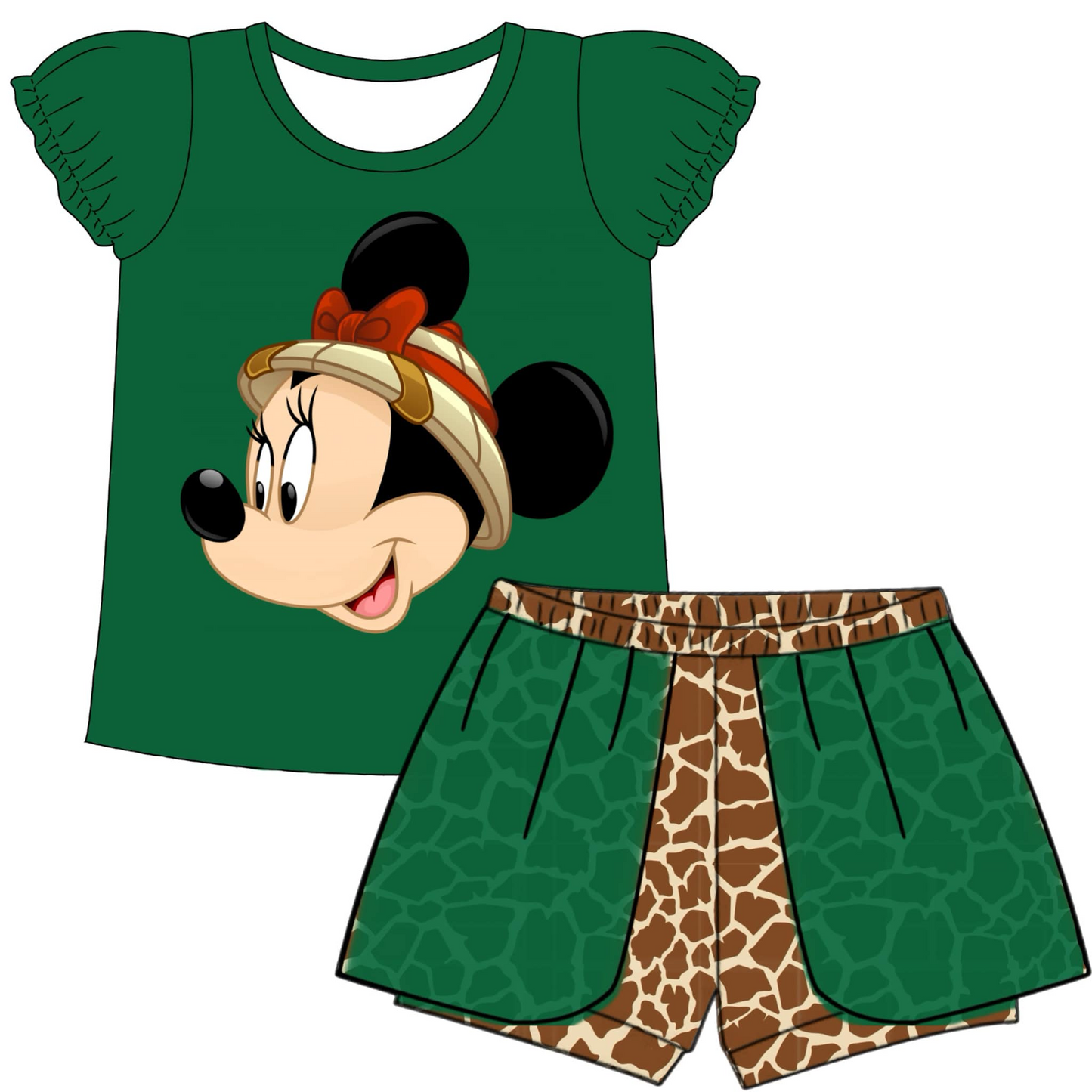 baby girl wholesale cartoon clothing set