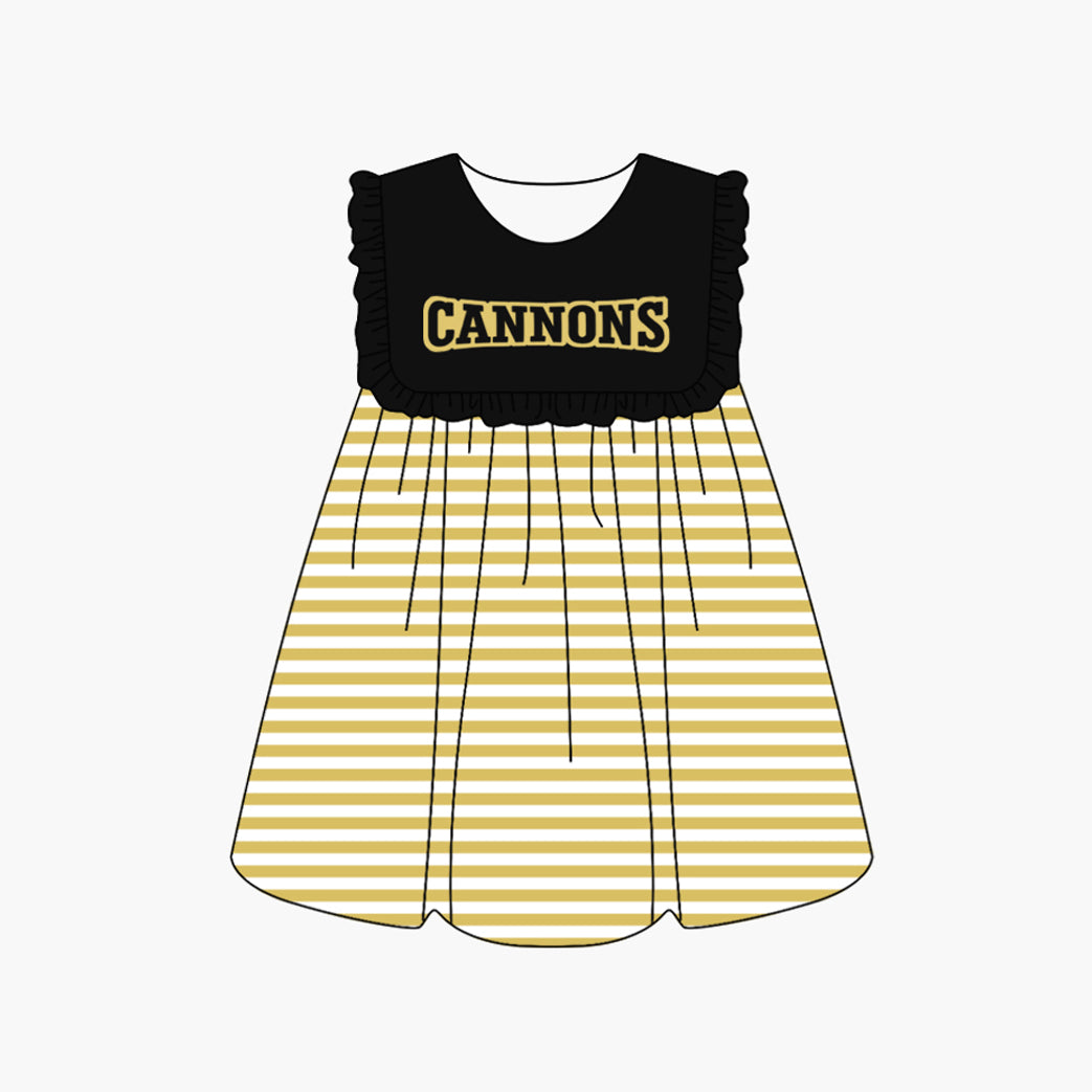 baby girl custom team dress