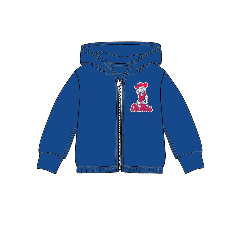 baby boy long sleeve custom team hoodie top
