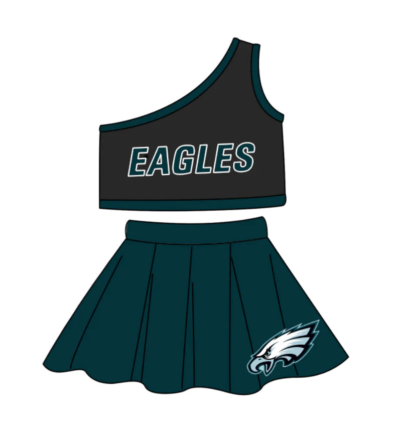 baby girls team cheer skirt outfit add liner shorts