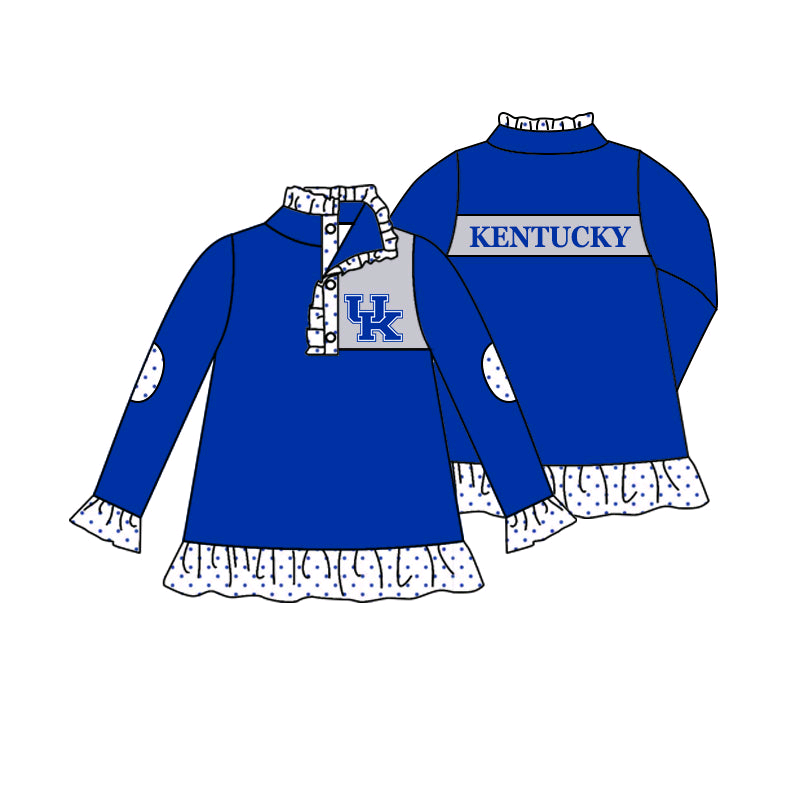 baby girl team design pullover