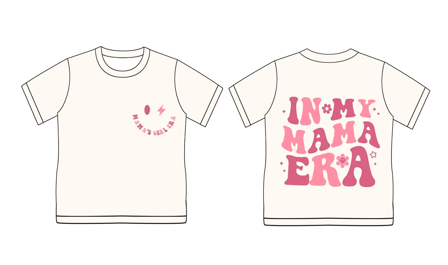 Adult in my Mama era short sleeve shirt