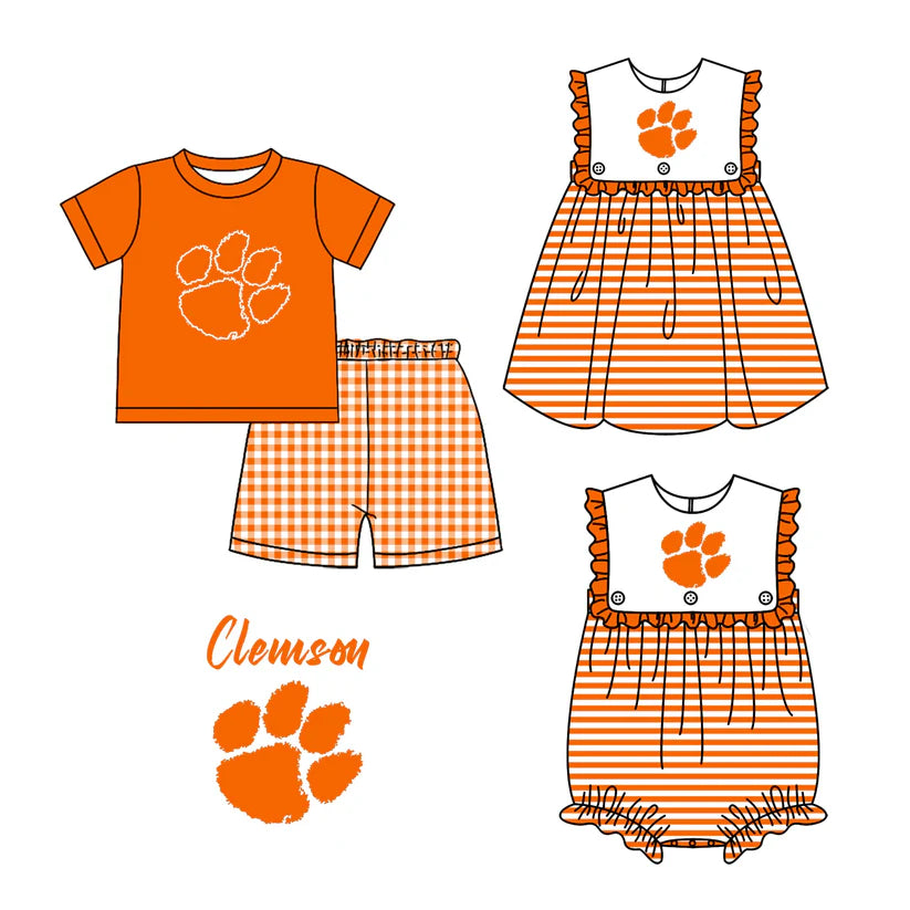 Toddle baby custom team design matching outfit