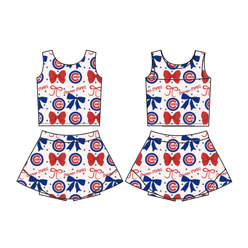 toddle girls custom team skirt dress swim fabrics