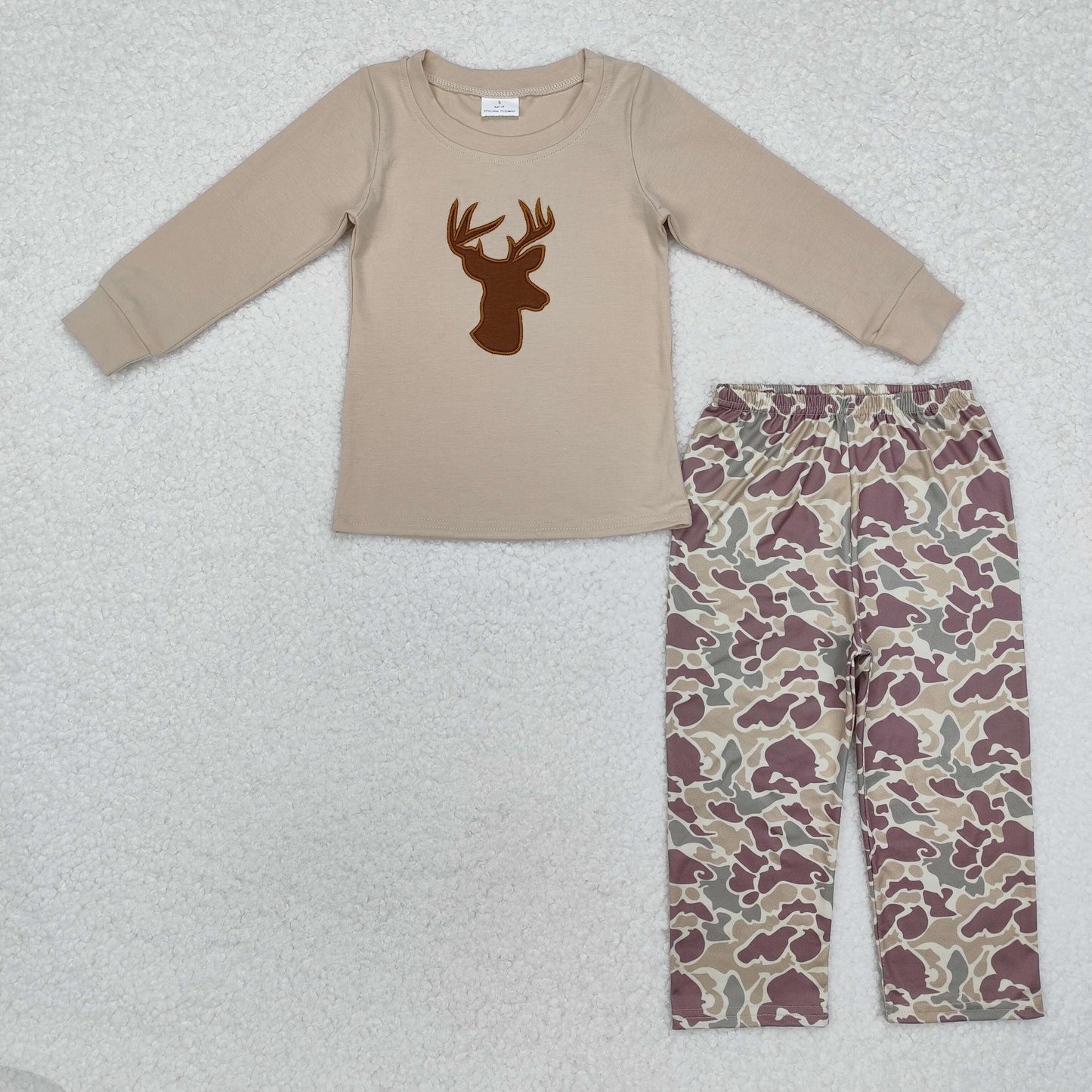 Sister brother embroidery reindeer matching clothes