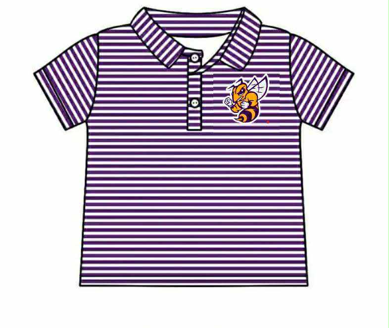 Kids short sleeve polo shirt