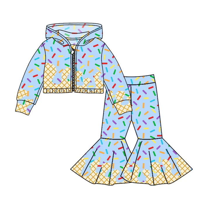 Baby girls custom team cheer design outfit