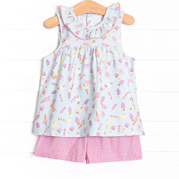 Baby girl summer style outfit