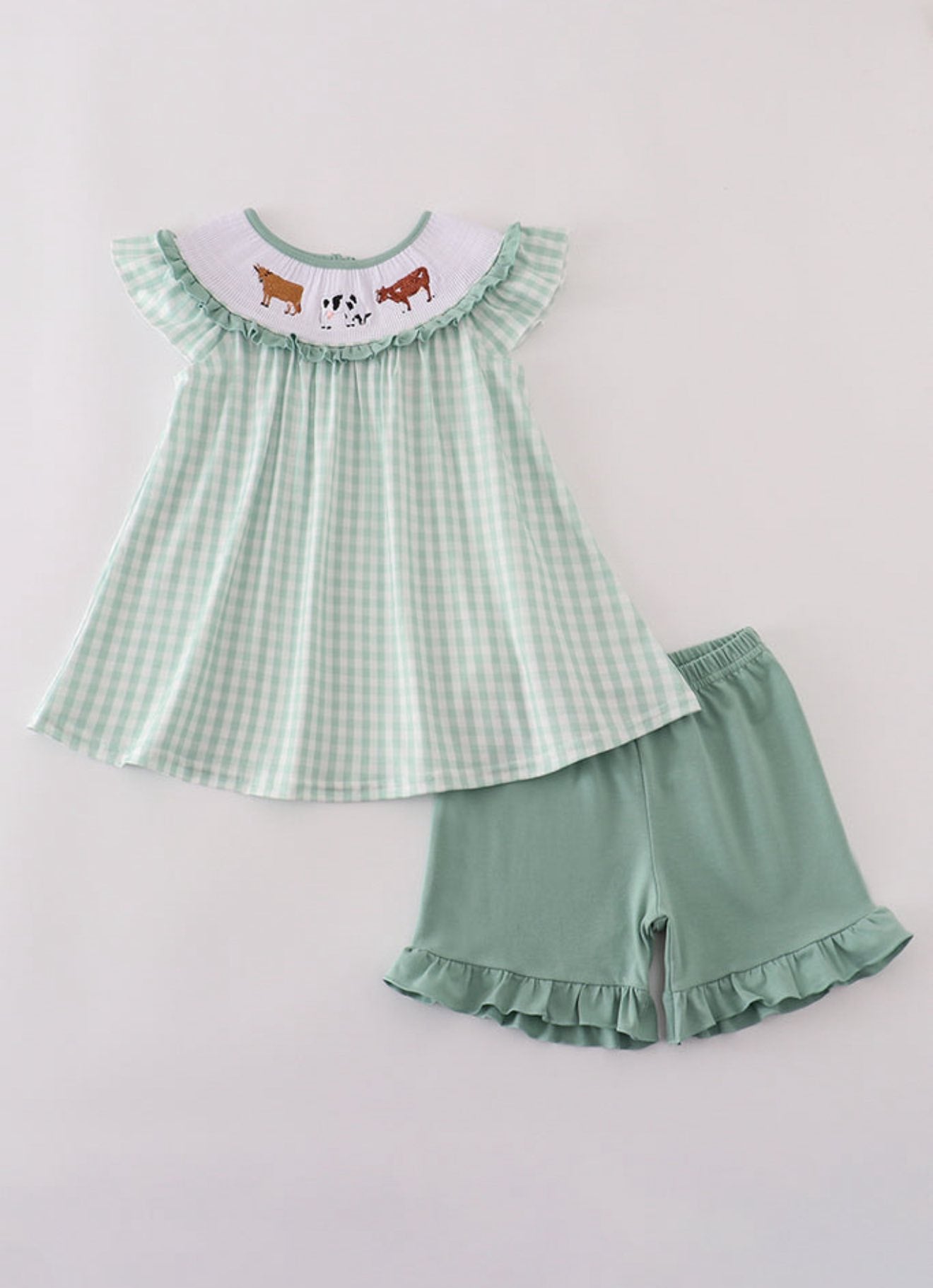 Toddle girl wholesale summer short set